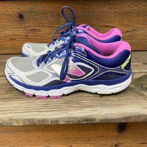 New Balance Women's 860 v6 Running Shoe Size 8 W860WP6 Blue Pink Gray